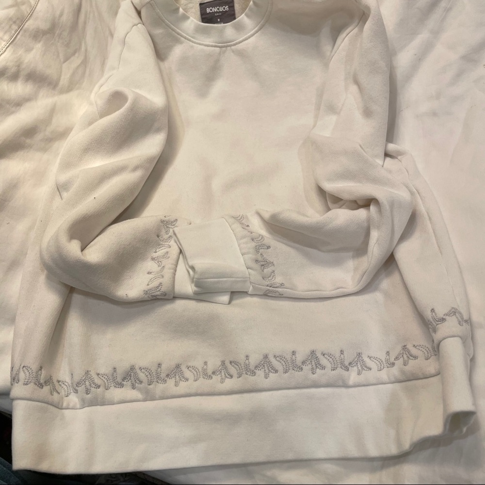 Bonobos Banana Pattern Sweatshirt - Picture 2 of 4